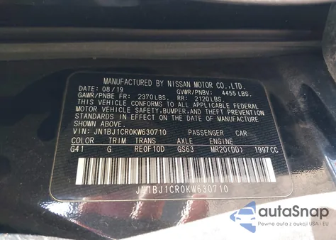 2019 Nissan Rogue Sport Sv из США, поврежденный, VIN JN1BJ1CR0KW630710